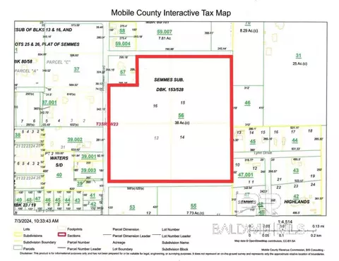 0 Firetower Rd, Semmes, AL 36575