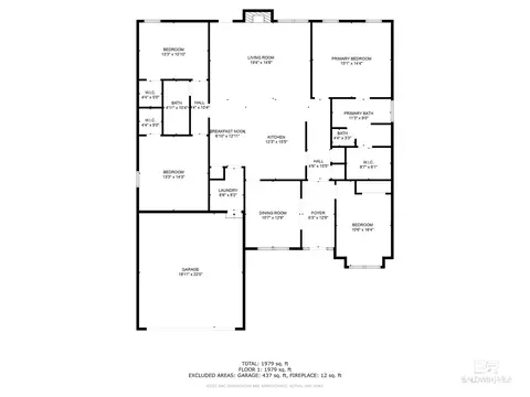 Floorplan - 10665 Ahern Dr, Daphne, AL 36526 photo 1 of 1