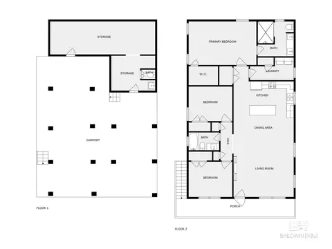 Floorplan - 5525 Wolfhead Ave, Orange Beach, AL 36561 photo 1 of 1