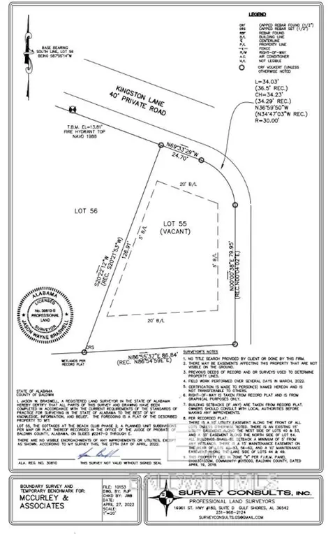 lot55 Kingston Ln, Gulf Shores, AL 36542