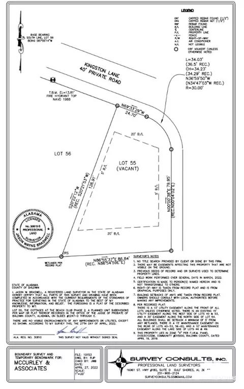 lot55 Kingston Ln, Gulf Shores, AL 36542