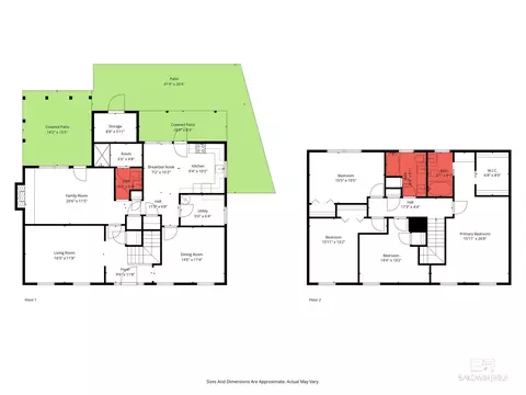 Floorplan - 511 N Wacker Ln, Mobile, AL 36608 photo 1 of 3