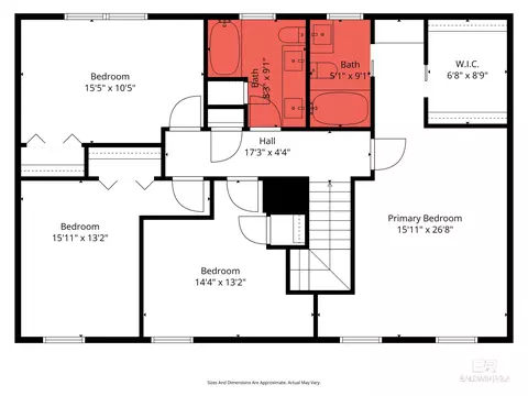 Floorplan - 511 N Wacker Ln, Mobile, AL 36608 photo 3 of 3