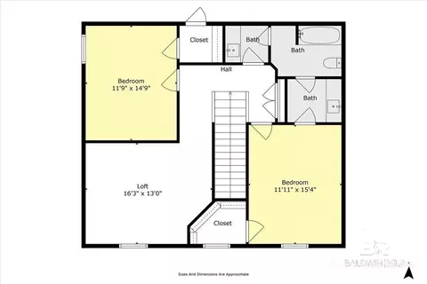 Floorplan - 5488 S Hilltop Dr, Mobile, AL 36608 photo 3 of 3