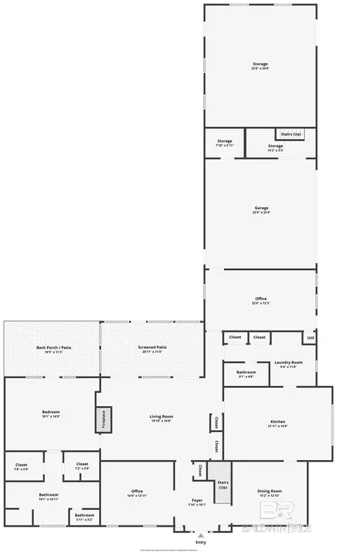 Floorplan - 2104 Marchfield Dr E, Mobile, AL 36693 photo 5 of 6