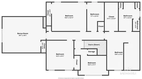 Floorplan - 2104 Marchfield Dr E, Mobile, AL 36693 photo 6 of 6