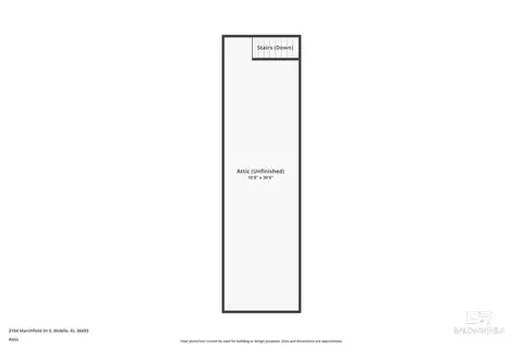 Floorplan - 2104 Marchfield Dr E, Mobile, AL 36693 photo 2 of 6