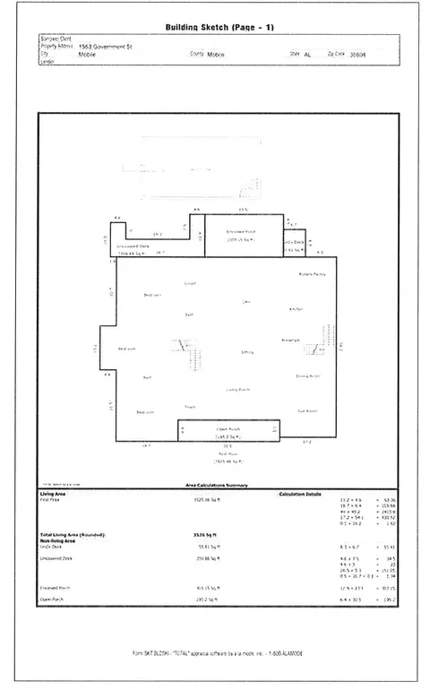 Floorplan - Undisclosed, Mobile, AL 36604 photo 2 of 2
