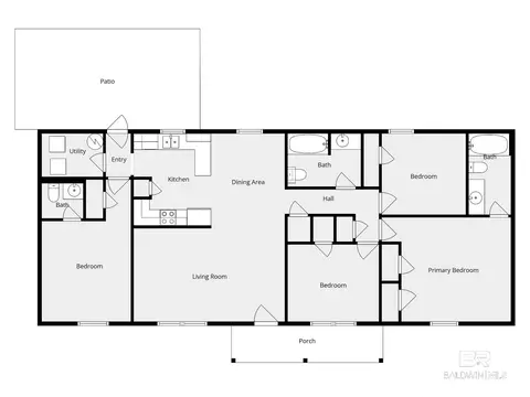 Floorplan - 16204 Pointer Dr, Foley, AL 36535 photo 1 of 4