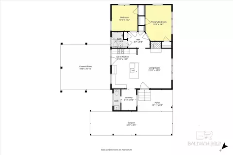 Floorplan - 5210 S Pineview Ln, Mobile, AL 36608 photo 1 of 1