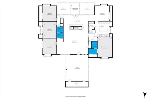 Floorplan - 3724 S Claridge Rd, Mobile, AL 36608 photo 1 of 1