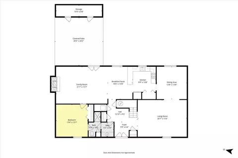 Floorplan - 559 E Cumberland Rd, Mobile, AL 36608 photo 2 of 3
