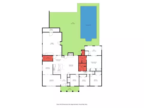 Floorplan - 6208 S Pine Needle Dr, Mobile, AL 36609 photo 1 of 1