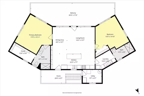 Floorplan - 9100 Shell Belt Rd, Coden, AL 36523 photo 2 of 2
