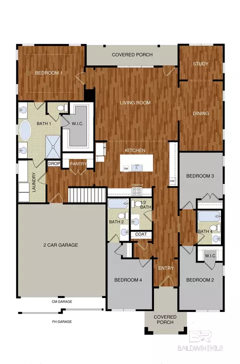 Floorplan - 27355 Patch Place Loop, Daphne, AL 36526 photo 1 of 1