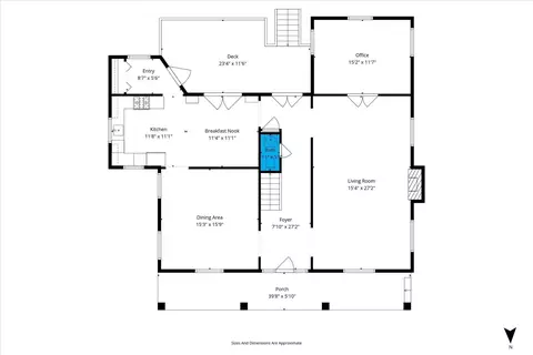 Floorplan - 3863 Old Shell Rd, Mobile, AL 36608 photo 2 of 3