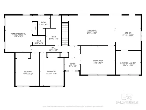 Floorplan - 559 Brawood Dr, Mobile, AL 36608 photo 1 of 2