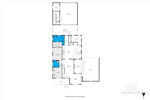 Floorplan - 3813 Austill Ln, Mobile, AL 36608 photo 2 of 3