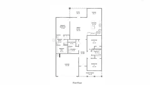 Floorplan - 12883 Gondala St, Elberta, AL 36530 photo 1 of 1