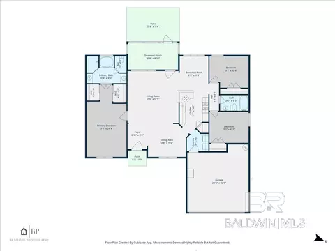Floorplan - 9684 Sanibel Loop, Daphne, AL 36526 photo 1 of 1