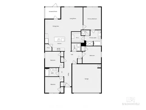 Floorplan - 24275 Veranda Cir, Elberta, AL 36530 photo 1 of 1