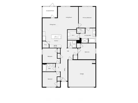 Floorplan - 24275 Veranda Cir, Elberta, AL 36530 photo 1 of 1