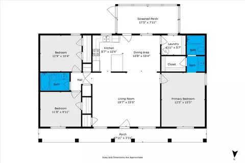 Floorplan - 16216 Pointer Dr, Foley, AL 36535 photo 1 of 1