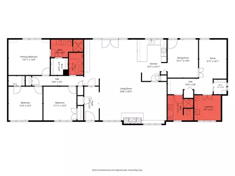 Floorplan - 3813 Conway Dr, Mobile, AL 36608 photo 1 of 1