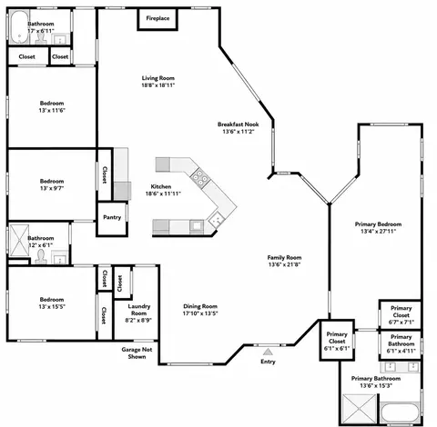 Floorplan - 8905 Bay Point Dr, Elberta, AL 36530 photo 1 of 1