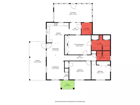 Floorplan - 1605 Woodley Rd, Mobile, AL 36618 photo 1 of 1
