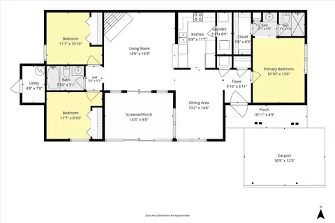Floorplan - 1812 Spring Brook Ct, Mobile, AL 36609 photo 1 of 1