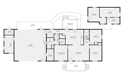 Floorplan - 483 Elberta Loop, Lillian, AL 36549 photo 1 of 4
