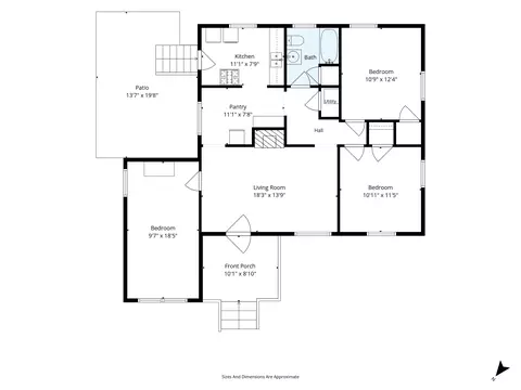 Floorplan - 5105 E Village Cir, Mobile, AL 36608 photo 1 of 1