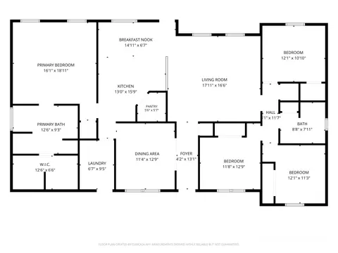 Floorplan - 10147 Lyttleton Loop, Lillian, AL 36549 photo 1 of 1