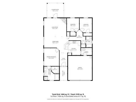 Floorplan - 11233 Herschel Loop, Daphne, AL 36526 photo 2 of 2