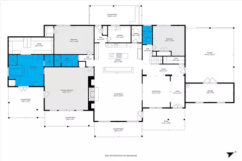 Floorplan - 2070 Repoll Rd, Mobile, AL 36695 photo 2 of 3