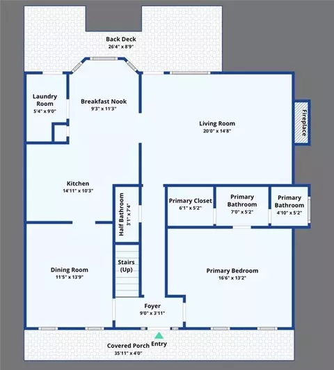 Floorplan - 3254 Austin Dr, Mobile, AL 36695 photo 1 of 2