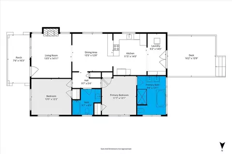Floorplan - 121 Carlen St N, Mobile, AL 36607 photo 1 of 1