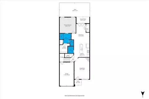 Floorplan - 211 West Dr #34, Mobile, AL 36608 photo 1 of 3