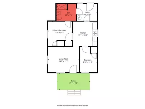 Floorplan - 2405 Gill Rd, Mobile, AL 36605 photo 1 of 1