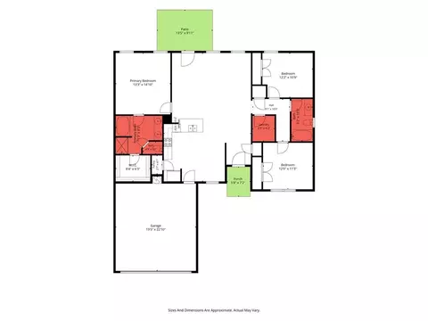 Floorplan - 2237 Farrington Loop E, Semmes, AL 36575 photo 1 of 1