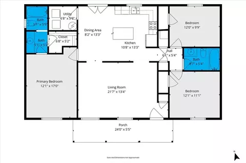 Floorplan - 1272 Timberline Ct, Axis, AL 36505 photo 1 of 1