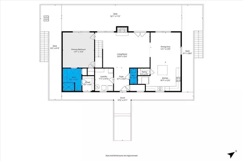 Floorplan - 12284 Boulet Dr, Coden, AL 36523 photo 3 of 4
