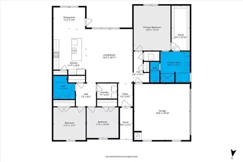 Floorplan - 8405 Calgary Dr, Mobile, AL 36695 photo 1 of 1