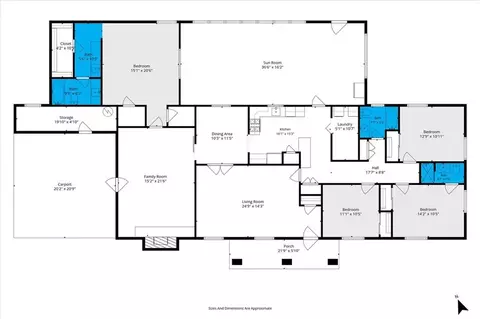 Floorplan - 2012 Archer Ln, Mobile, AL 36605 photo 2 of 2