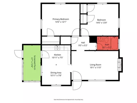 Floorplan - 555 Downing St E, Mobile, AL 36617 photo 1 of 1