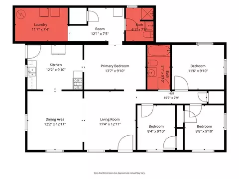 Floorplan - 275 Bishop Phillips Ave, Mobile, AL 36608 photo 1 of 1