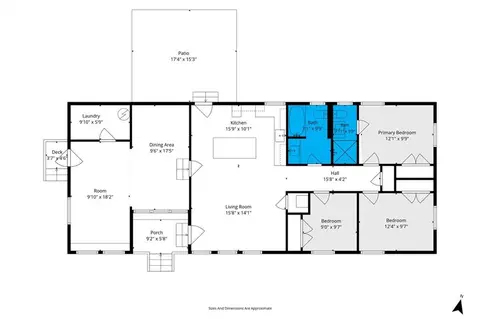 Floorplan - 2212 David Dr, Mobile, AL 36605 photo 1 of 1