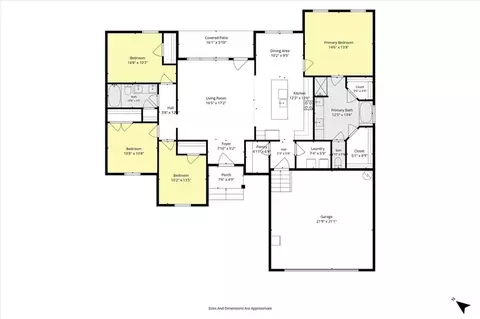 Floorplan - 370 Allison Ct, Mobile, AL 36608 photo 1 of 1