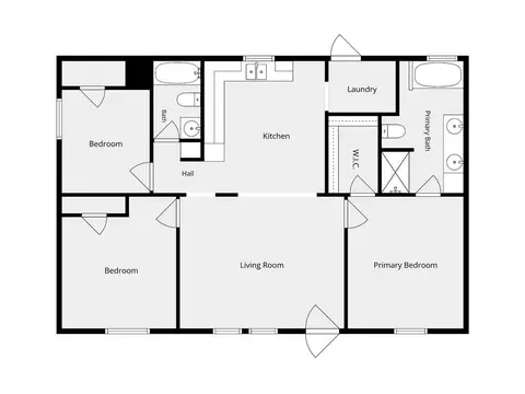 Floorplan - 9673 Highway 45, Chunchula, AL 36521 photo 1 of 1